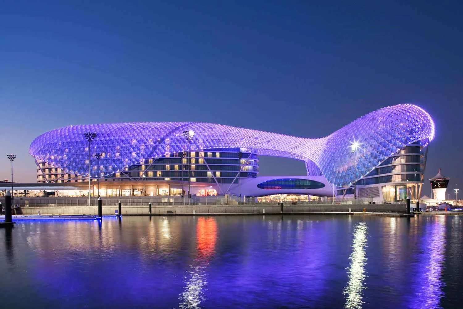 W Hotel Yas Island Abu Dhabi front